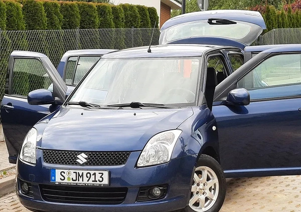 Suzuki Swift cena 13900 przebieg: 173606, rok produkcji 2008 z Swarzędz małe 781